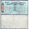 Espagne cheque banco Espanol del rio de la plata, Billet de banque de 450 pesetas 1914