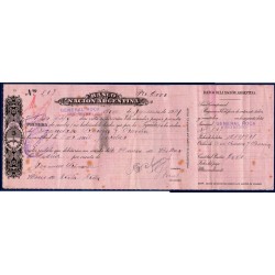 Espagne cheque de la banco de la nacion argentina, Billet de banque de 2000 pesetas 1931