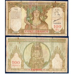 Tahiti Pick N°14d, B Billet de banque de 5 Francs 1965