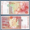 Espagne Pick N°162, Neuf Billet de banque de 2000 pesetas 1992