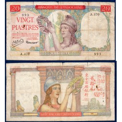 Indochine Pick N°81a, B Billet de banque de 100 piastres 1949