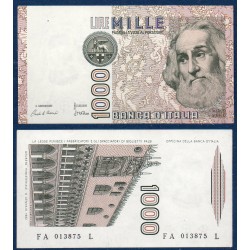 Italie Pick N°109a, Spl Billet de banque de 1000 Lire 1982