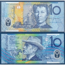 Australie Pick N°52a, Billet de banque de 10 Dollars 1993-1994