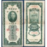 Chine Pick N°328, TB Billet de banque de 20 Custom 1930