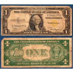 Etats Unis Pick N°416AY, AB jaune Billet de banque de 1 Dollar 1935 série A