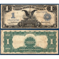 Etats Unis Pick N°338c, Billet de banque de 1 Dollar 1899 silver certificate