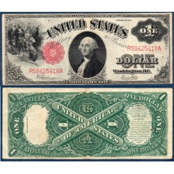 Etats Unis Pick N°187, Billet de banque de 1 Dollar large Size 1917