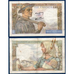 10 Francs Mineur TTB 13.1.1944 Billet de la banque de France