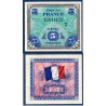 5 Francs Drapeau Sup 1944 série 2 Billet du trésor Central