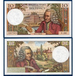 10 Francs Voltaire Sup 5.1.1967 Billet de la banque de France
