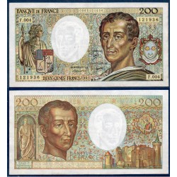 200 francs Montesquieu Sup- 1981 Billet de la banque de France