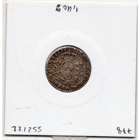 1/20 Ecu au nom de Louis XV posthume 1779 A Paris Louis XVI pièce de monnaie royale