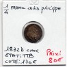 1/4 Franc Louis Philippe 1832 D Lyon TTB Choc, France pièce de monnaie