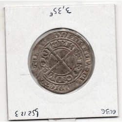 Pays Bas féodaux, Brabant gros compagnon au lion Jean III 1337-1339 TTB pièce de monnaie