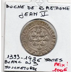 Duché de Bretagne, Jean V Nantes (1399-1436) Blanc aux 9 mouchetures