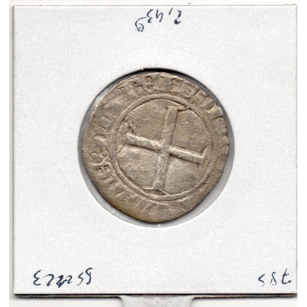 Duché de Bretagne, Jean V Nantes (1399-1436) Blanc aux 9 mouchetures