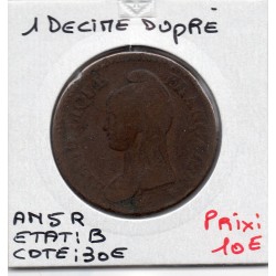 1 decime Dupré An 5 I Limoges B, France pièce de monnaie