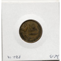 10 francs Coq Guiraud 1954 TTB-, France pièce de monnaie