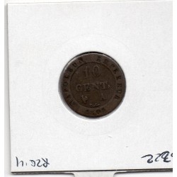 10 centimes Napoléon 1er 1808 A Paris TTB-, France pièce de monnaie