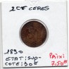 2 centimes Cérès 1890 Sup-, France pièce de monnaie