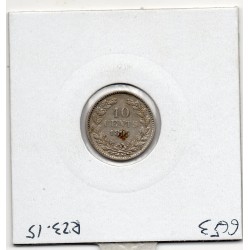 Pays Bas 10 cents 1895 TTB-, KM 116 pièce de monnaie