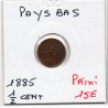 Pays Bas 1/2 cent 1884 Sup-, KM 109 pièce de monnaie