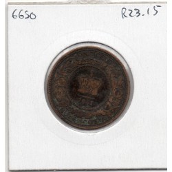 Nouvelle Ecosse 1 cent 1861 TB, KM 8 pièce de monnaie