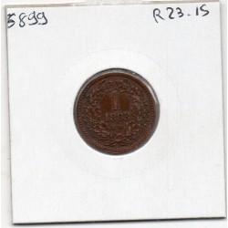 Hongrie 1 Krajczar 1883 TTB, KM 458 pièce de monnaie