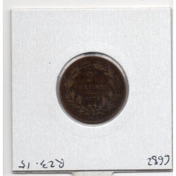 Luxembourg 2 1/2 centimes 1854 TTB-, KM 21 pièce de monnaie