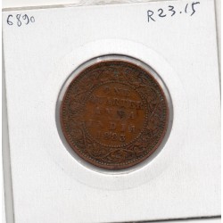 Inde Britannique 1/4 anna 1883 TTB, KM 486 pièce de monnaie