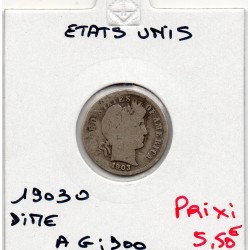 Etats Unis dime 1903 O B, KM 113 pièce de monnaie