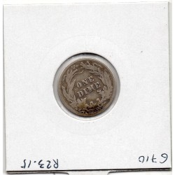 Etats Unis dime 1907 D B, KM 113 pièce de monnaie