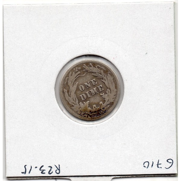 Etats Unis dime 1907 D B, KM 113 pièce de monnaie