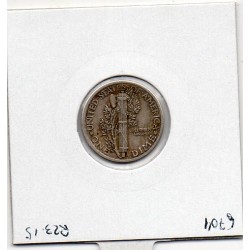 Etats Unis dime 1917 TTB, KM 140 pièce de monnaie