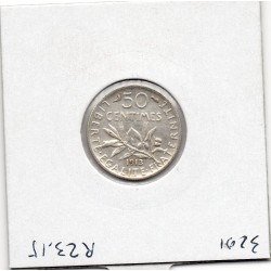 50 centimes Semeuse Argent 1913 TTB+, France pièce de monnaie