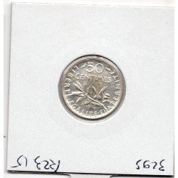 50 centimes Semeuse Argent 1916 Sup+, France pièce de monnaie