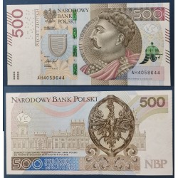 Pologne Pick N°190b, Neuf Billet de banque de 500 Zlotych 2017