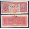 Italie Pick N°75a, B Billet de banque de 100 Lire 1944