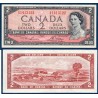 Canada P.76d, Sup Billet de 2 dollars 1954 Country Valley