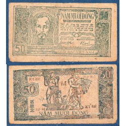 Viet-Nam Nord Pick N°27b, Billet de banque de 20 dong 1948