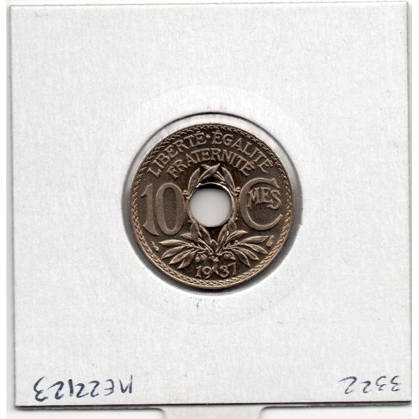 Pièce de 10 centimes Lindauer - 1937 - FDC - F.138/24