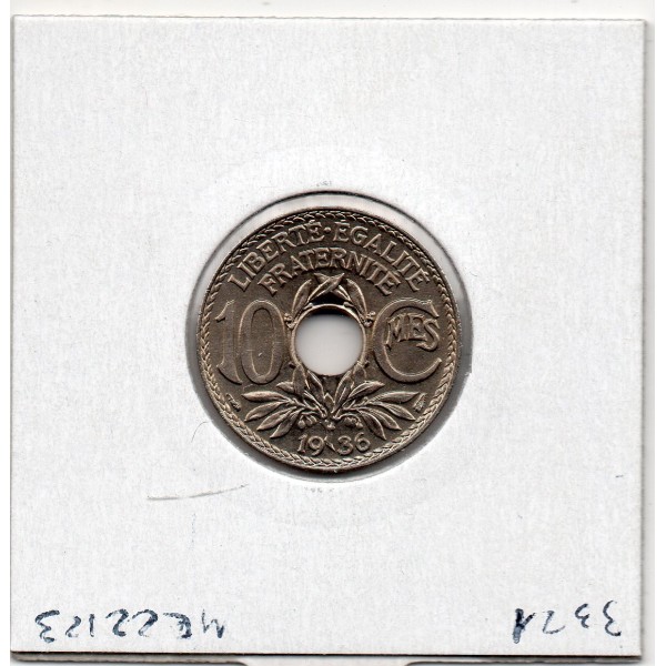 Pièce de 10 centimes Lindauer - 1936 - Spl - F.138/23
