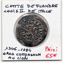Comté de Flandre, Louis II le Male (1346-1384) Gros Companon au lion