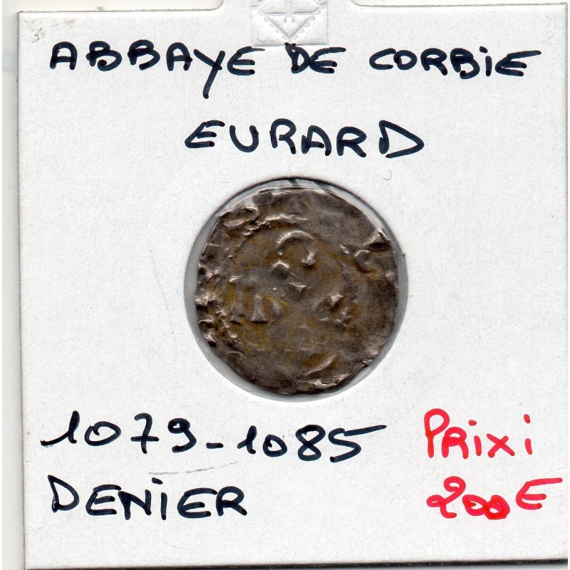 Picardie, Abbaye de Corbie, Evrard (1079-1085) Denier