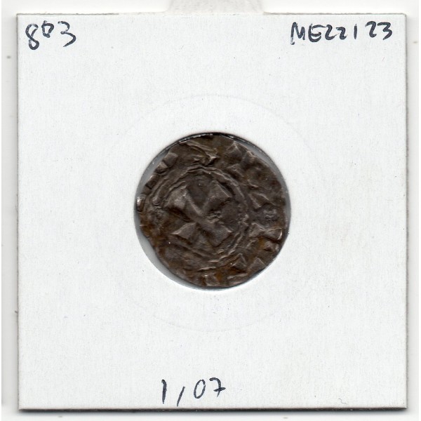 Picardie, Abbaye de Corbie, Evrard (1079-1085) Denier