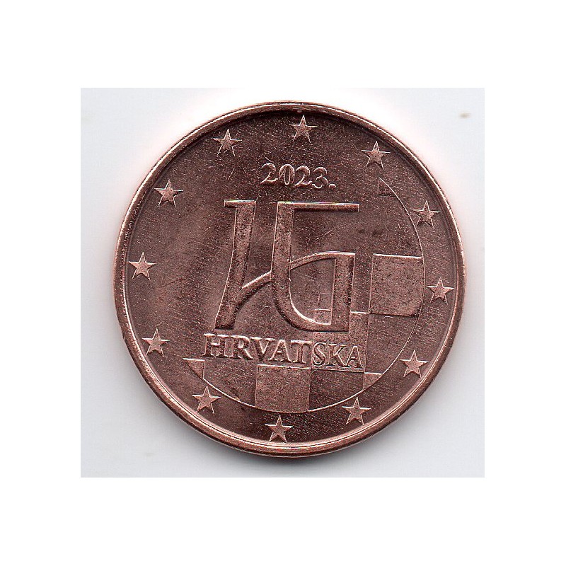Pièce de 5 centimes d'Euro Croatie