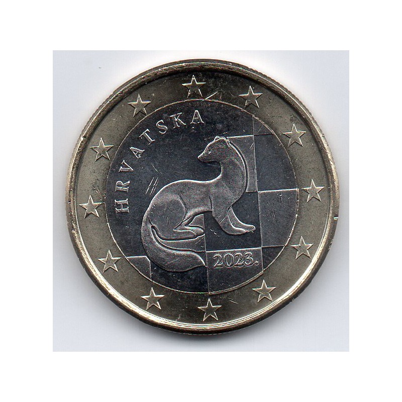 Pièce de 1 Euro Croatie