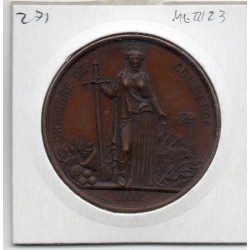 Medaille Napoléon III Chambre de commerce de Lille, 1867 abeille