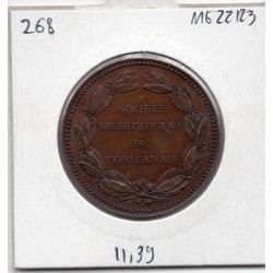 Médaille Orleanais, Société Archéologique, H.H. 1849