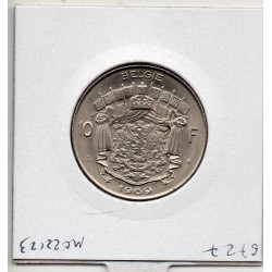Belgique 10 Francs 1969 en Flamand SPL, KM 156 pièce de monnaie